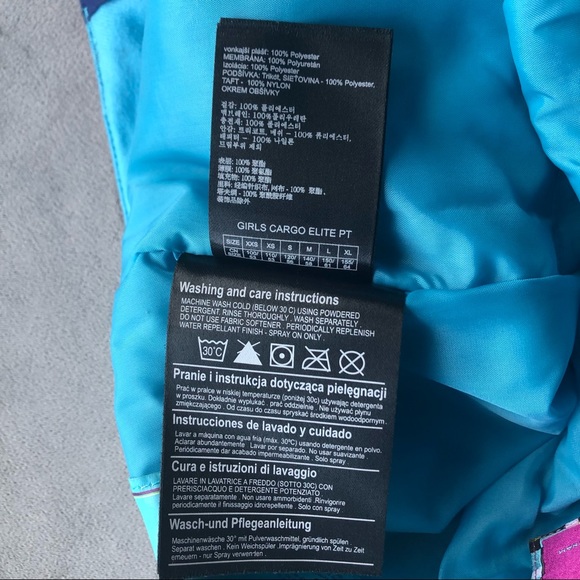 Burton ~ Cargo Snowboard Ski SnowPants ~ Girls XS 5-6 ~ Dark Blue - Picture 8 of 16